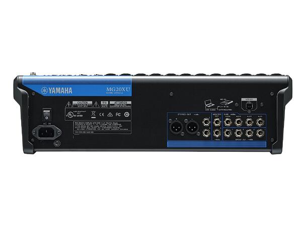 Yamaha MG20XU 20 kanals mikser 20  inputs, 16 mic. SPX effekter